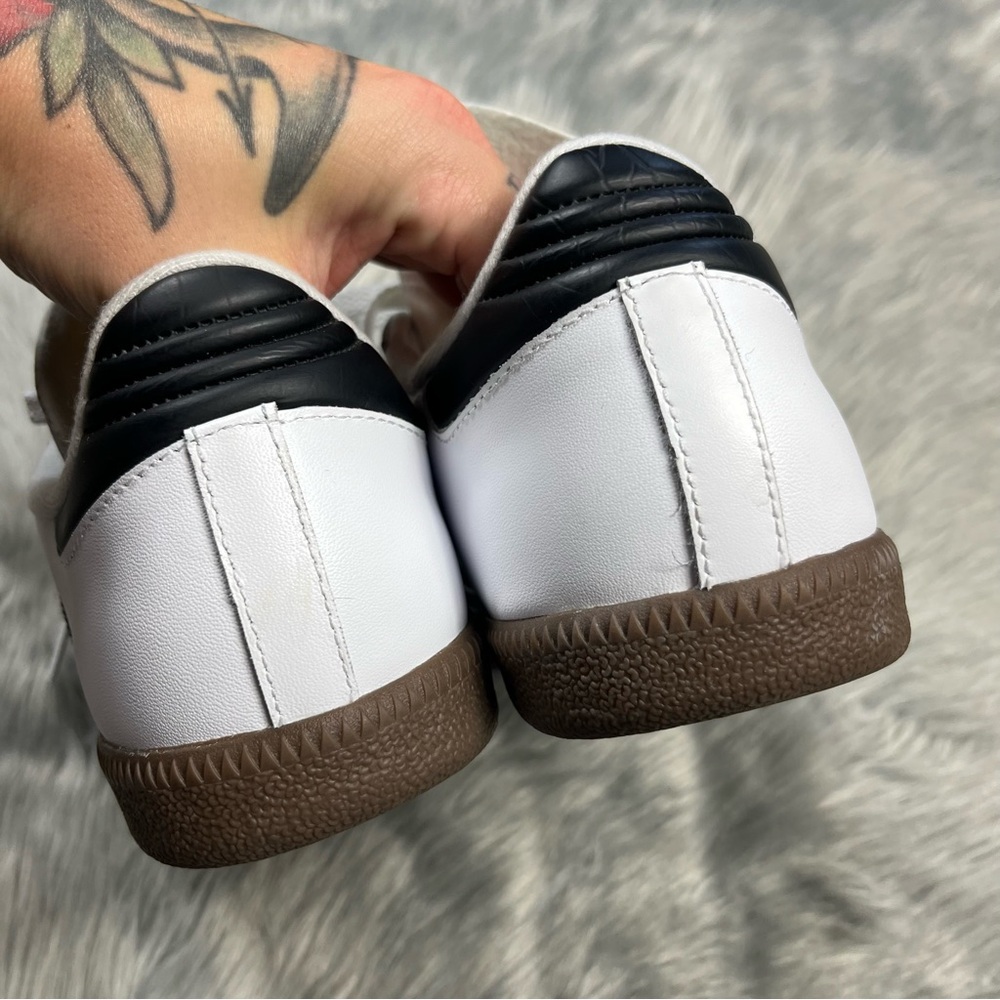 Adidas classic samba indoor soccer shoes white size 10.5 - Picture 10 of 16